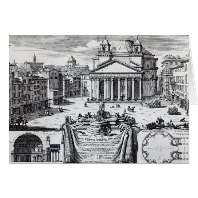 Piazza della Rotonda with a view of Pantheon (Front Horizontal)