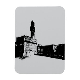 Piazza della Signoria in Florence, Central Italy Magnet