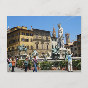 Piazza della Signoria Postcard