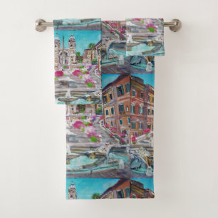 Piazza di Spagna - Bath Towel Set