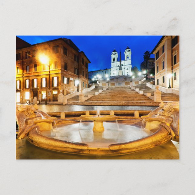 Piazza di Spagna Postcard (Front)