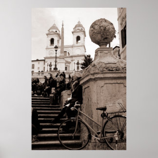 Piazza di Spagna Poster