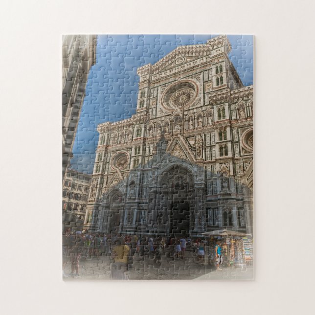Piazza Duomo, Florence, Italy Jigsaw Puzzle (Vertical)
