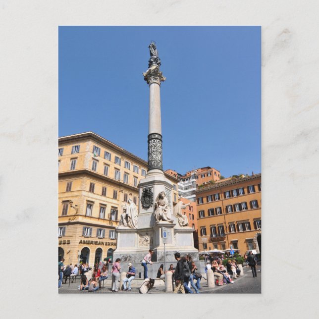 Piazza Navona in Rome, Italy Postcard (Front)