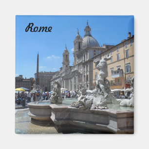 Piazza Navona- Rome, Italy Magnet