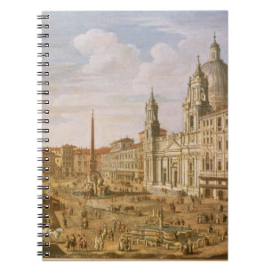 Piazza Navona, Rome, looking South towards Palazzo Notebook