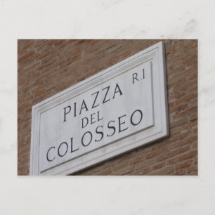 piazza postcard