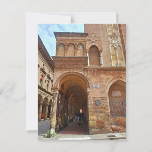 Piazza Rossini Bologna Italy Postcard