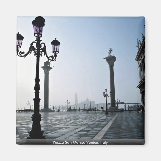 Piazza San Marco, Venice, Italy Magnet (Front)