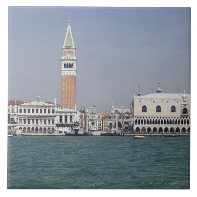 Piazza San Marco Venice Italy Tile (Front)