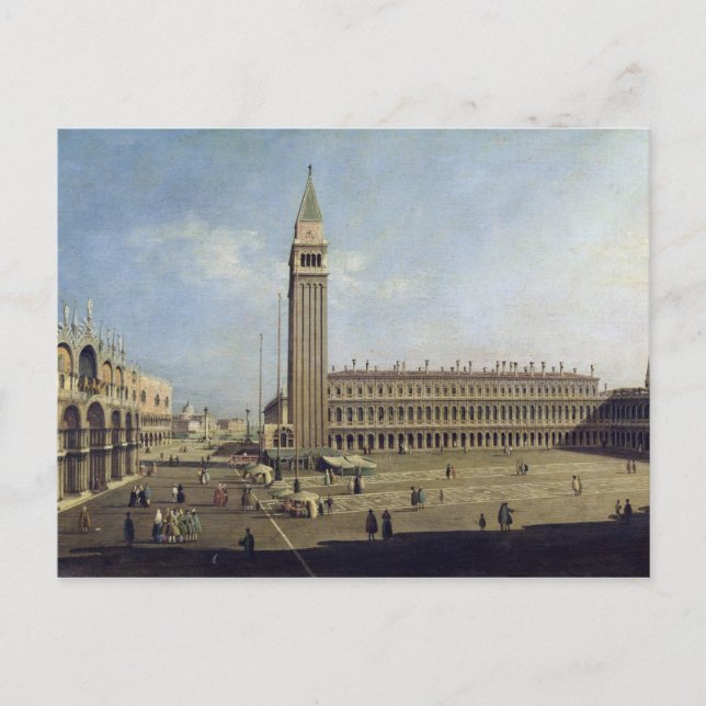 Piazza San Marco, Venice Postcard (Front)