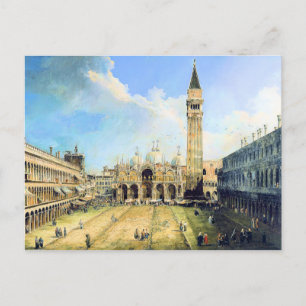 Piazza San Marco Venice Postcard