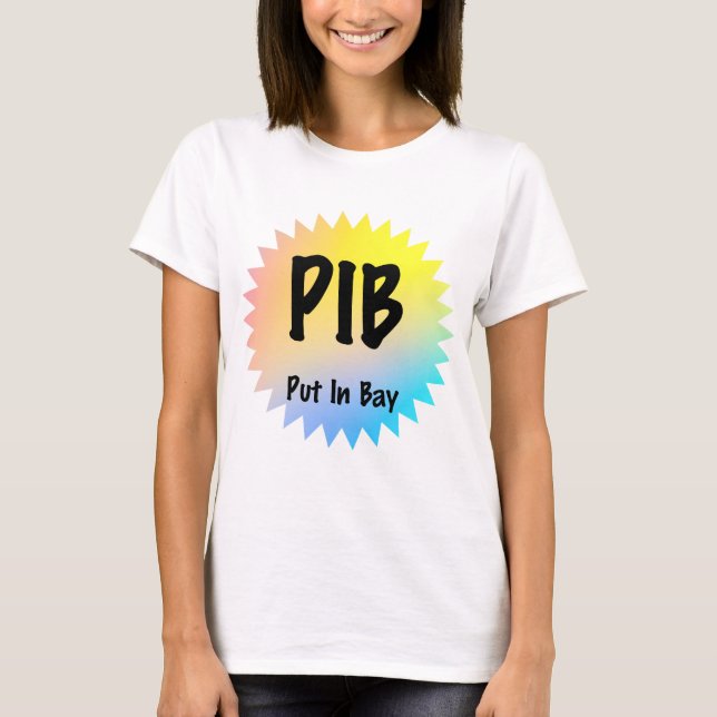 PIB sticker T-Shirt (Front)