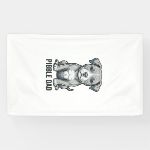 Pibble Dad Vintage Engraving Dog Shirt Design_1 Banner