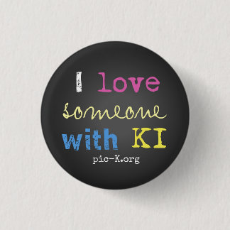 pic-K Love 3 Cm Round Badge