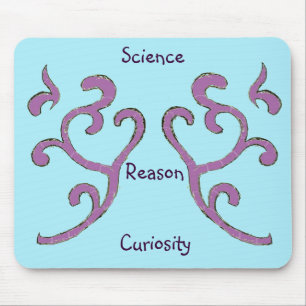 Pic your values Mat, Organic Pattern Mouse Mat