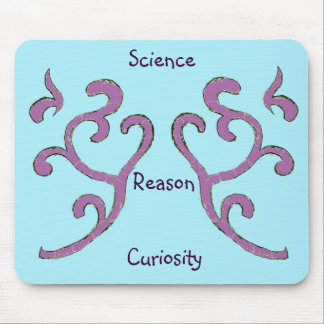 Pic your values Mat, Organic Pattern Mouse Mat