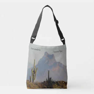 Picacho Peak Arizona Southwest Desert Mountain Crossbody Bag
