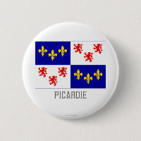 Picardie flag with name