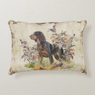 Picardy Spaniel , Bird hunting    Decorative Cushion