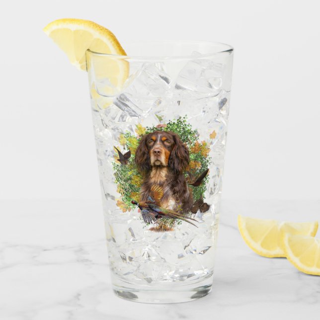 Picardy Spaniel , Hunting season       Glass (Front Ice)