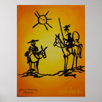 Picaso's Don Quixote Poster