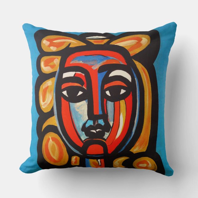 PICASSO BY NORA BUBBLE HEAD CUSHION (Front)