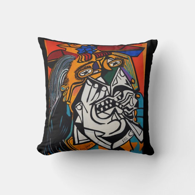 PICASSO BY NORA THE WEEPER CUSHION (Front)
