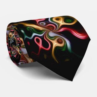 Picasso Rose Modern Abstract Art Tie