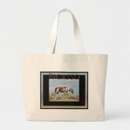 Picasso, Stallion of Sand Wash Basin, Colorado Large Tote Bag