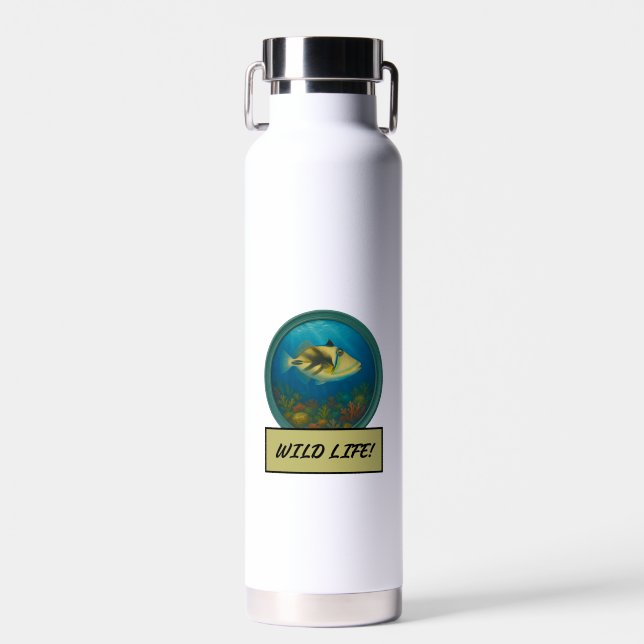 Picasso Triggerfish Water Bottle (Front)