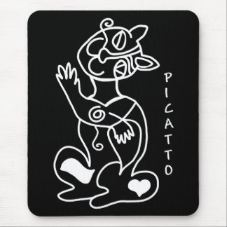 PICATTO will love your mouse Mouse Mat