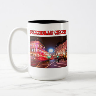 Piccadilly Circus 15 oz. Two Tone Mug