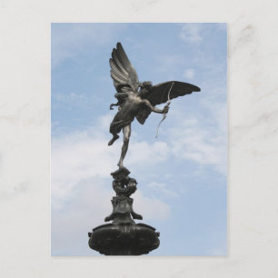Piccadilly Circus, Eros Postcard