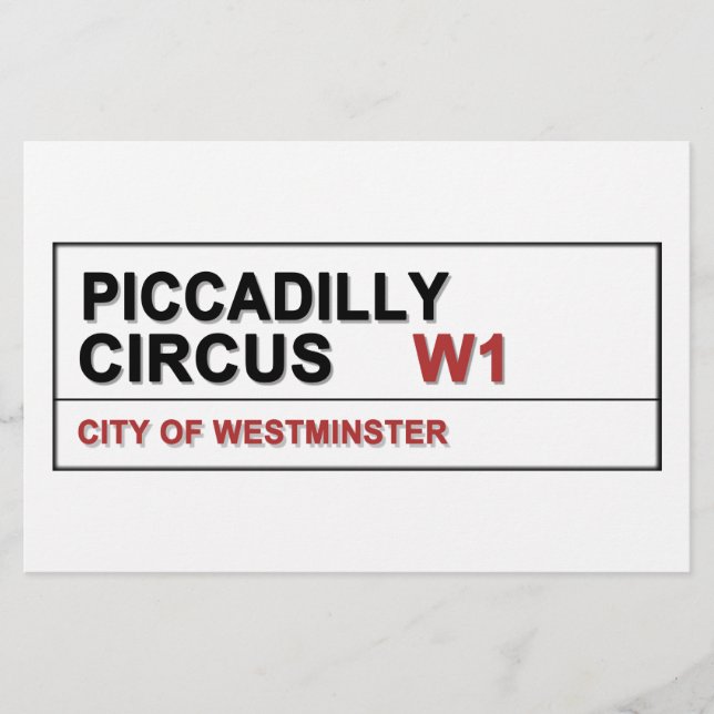 Piccadilly Circus London (Front)