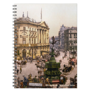 Piccadilly Circus London England Personalised Notebook