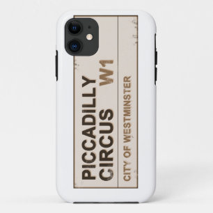 Piccadilly Circus London - Vintage iPhone 11 Case
