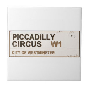 Piccadilly Circus London - Vintage Tile