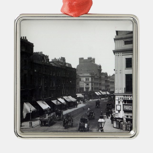 Piccadilly Circus Metal Tree Decoration (Front)