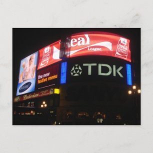 piccadilly circus postcard