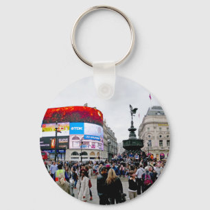 Piccadilly Circus - Professional photo Key Ring