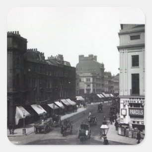 Piccadilly Circus Square Sticker