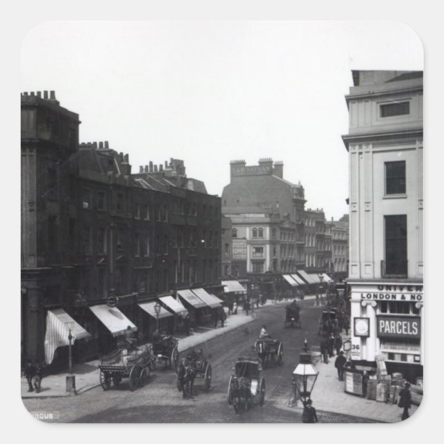 Piccadilly Circus Square Sticker (Front)