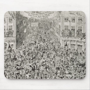Piccadilly during the Great Exhibition, 1851 Mouse Mat