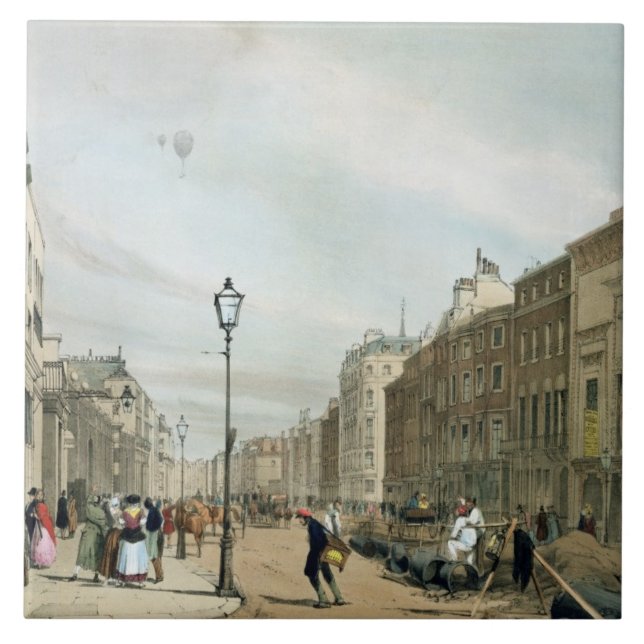 Piccadilly from the corner of Old Bond Street, fro Tile (Front)