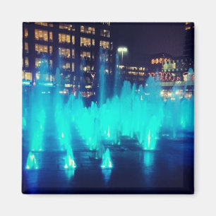 Piccadilly Gardens fountains Magnet