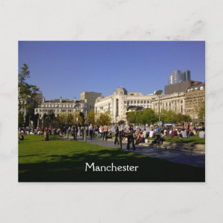 Piccadilly Gardens, Manchester Postcard