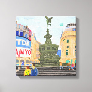 Piccadilly Oxford London Canvas Print