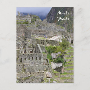 picchu peru postcard