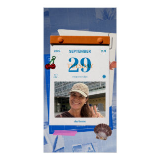 PicCollage Template - Glossy Poster 14x28 Tall